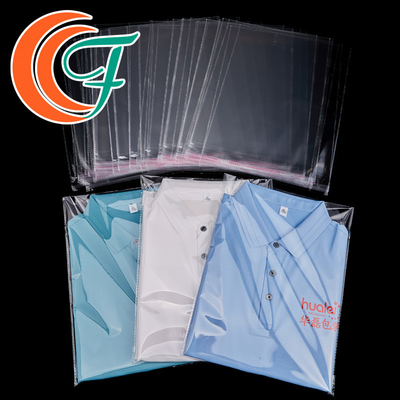 Hoge transparante poly OPP verpakkingszakken herverzegelbare kleding Ziplock zak