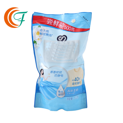 Anti-statische PET PE Stand Up pouch voor wasmiddel poeder aangepaste plastic zakken