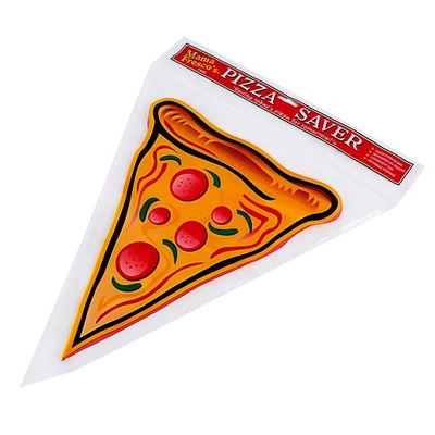 Gemakkelijk te dragen Pizza Saver Bag herverzegelbare plastic zakken voedselkwaliteit transparante verpakkingszakken